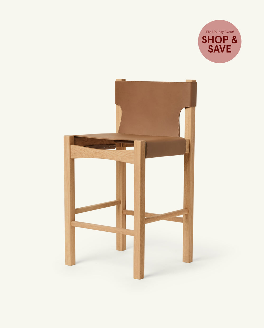 henrik stool in oak